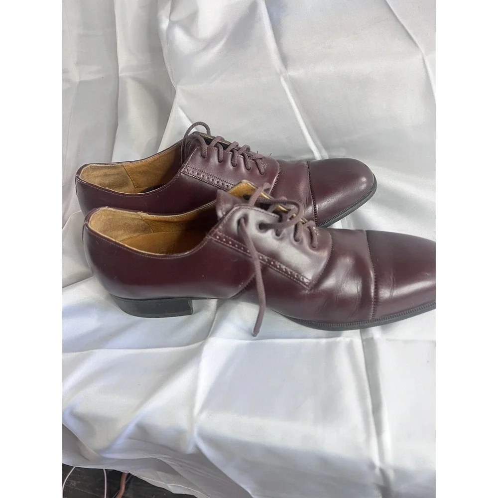 Dunbar Wingtip Brown Oxford Men's Dress Shoes Size‎ 9
